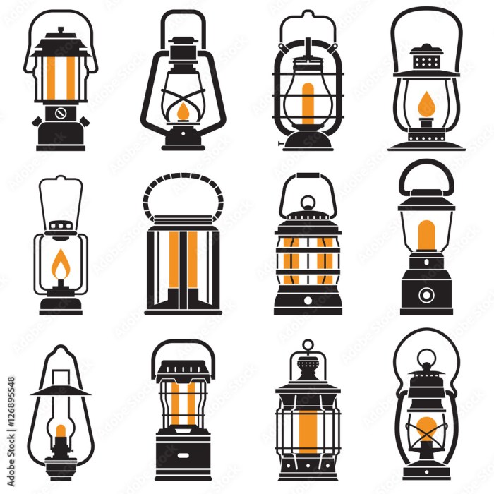 What style of decorating is a lantern