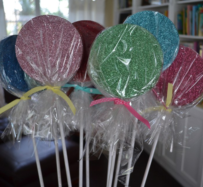 How to make decoration lollipops