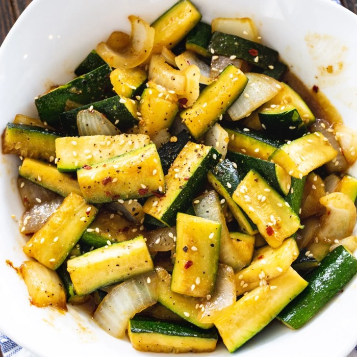 How to cook zucchini chinese style in oven