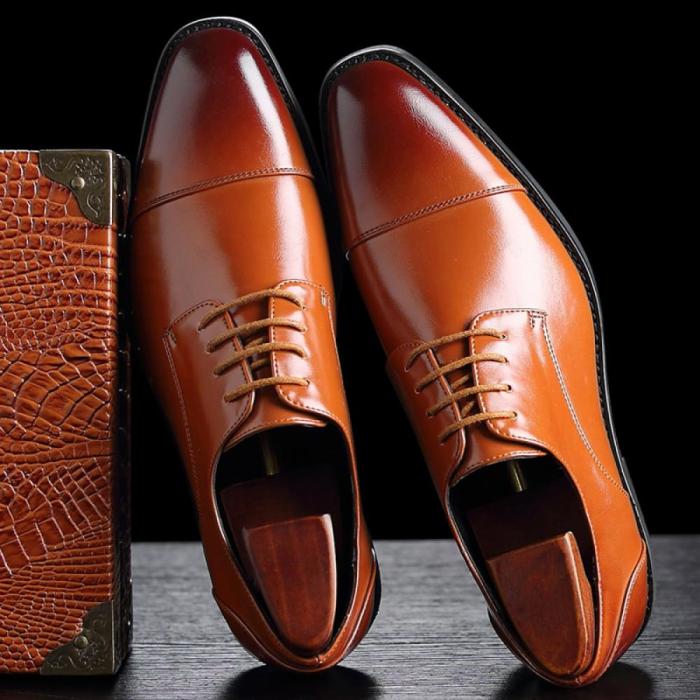 Mens brown dress shoes