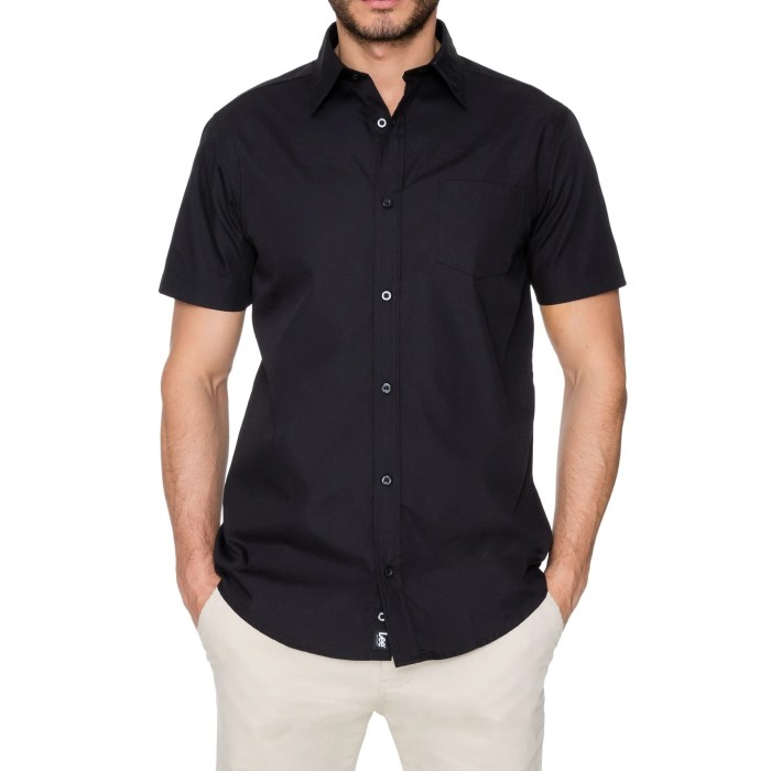 Short mens dress shirts