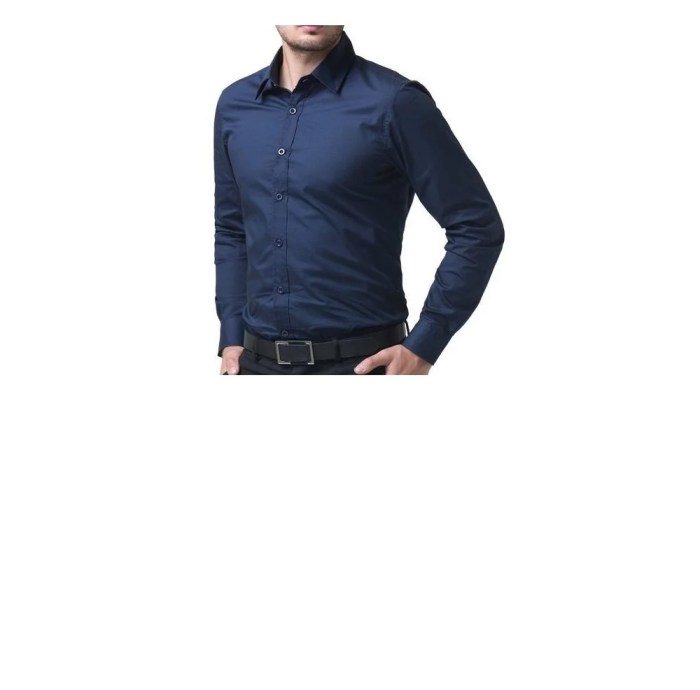 Mens plain dress shirt