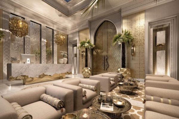 Desain interior rumah arab